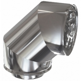 Codo Inox. D.P. 130/90º